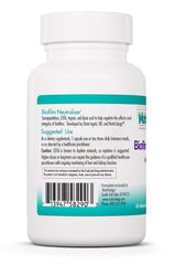 Nutricology Biofilm Neutralizer bottle label highlights EDTA for disrupting biofilm bonds