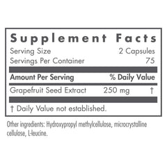 Nutricology Citrus Seed Extract capsules close-up: potent daily capsule for easy dosing