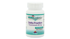 Nutricology Delta-Fraction Tocotrienols softgels bottle for daily antioxidant support