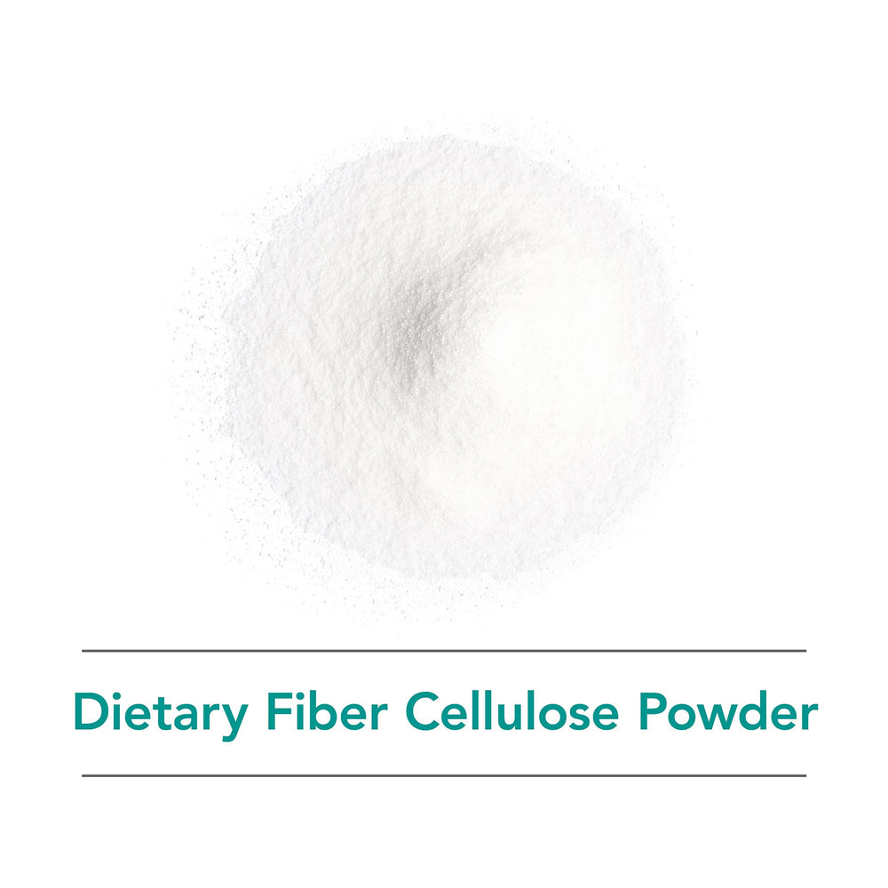 Nutricology dietary fiber powder dissolved in water showing smooth texture