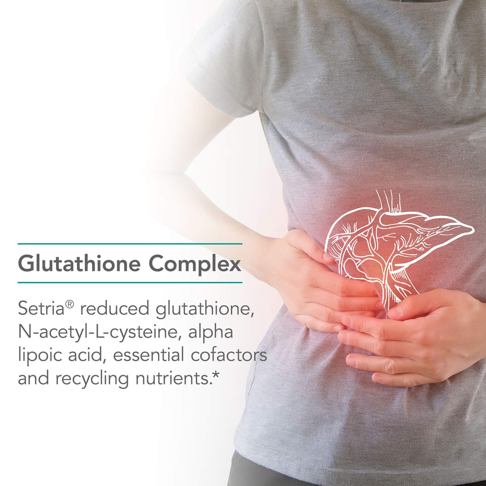 Nutricology Glutathione Complex tablet dispense for easy dosing with meals.