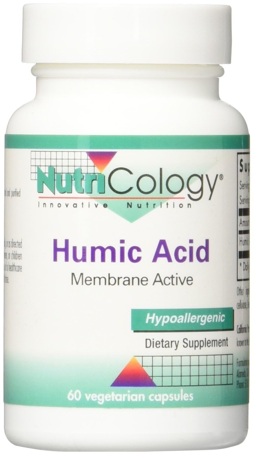 Nutricology Humic Acid packaging with secure seal for safe storage.