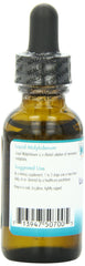 Product label close up highlighting 25 mcg per drop for exact dosing