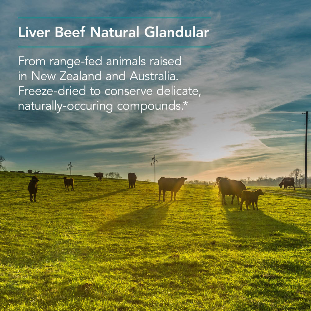 Nutricology Liver Beef Vegi Caps packaging on store shelf