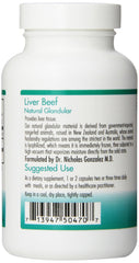 Nutricology Liver Beef Vegi Caps serving-size display with two capsules