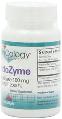 NattoZyme softgels close-up showing purified nattokinase dose for consistency.