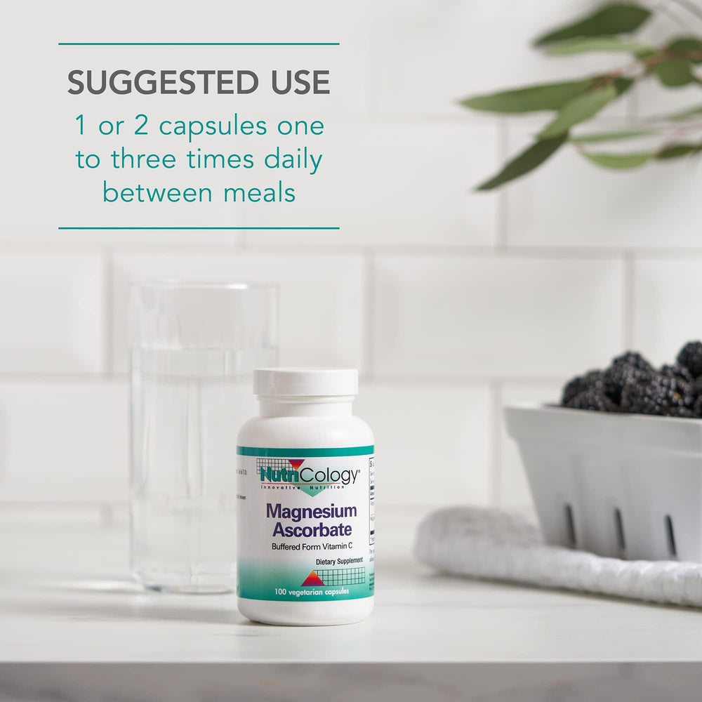 Nutricology neutral pH design suggests smooth Vitamin C delivery.