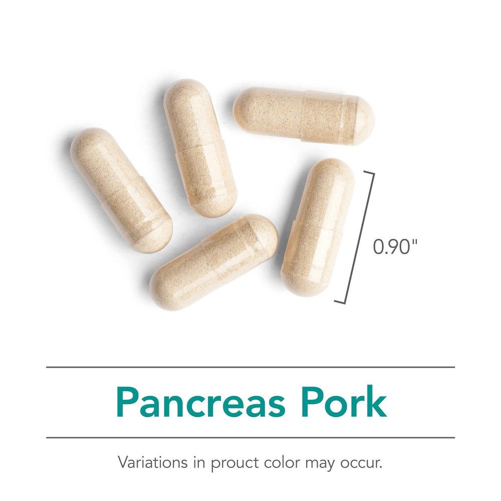 Nutricology Pancreas Pork origin note emphasizes NZ and AU sourcing