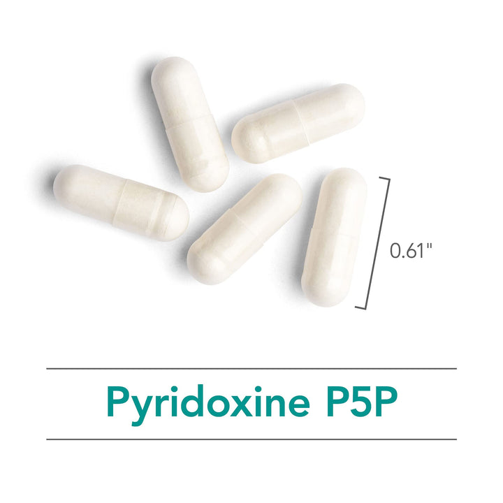 Nutricology Pyridoxine P5P quality-control — highest purity standards preserved throughout production.