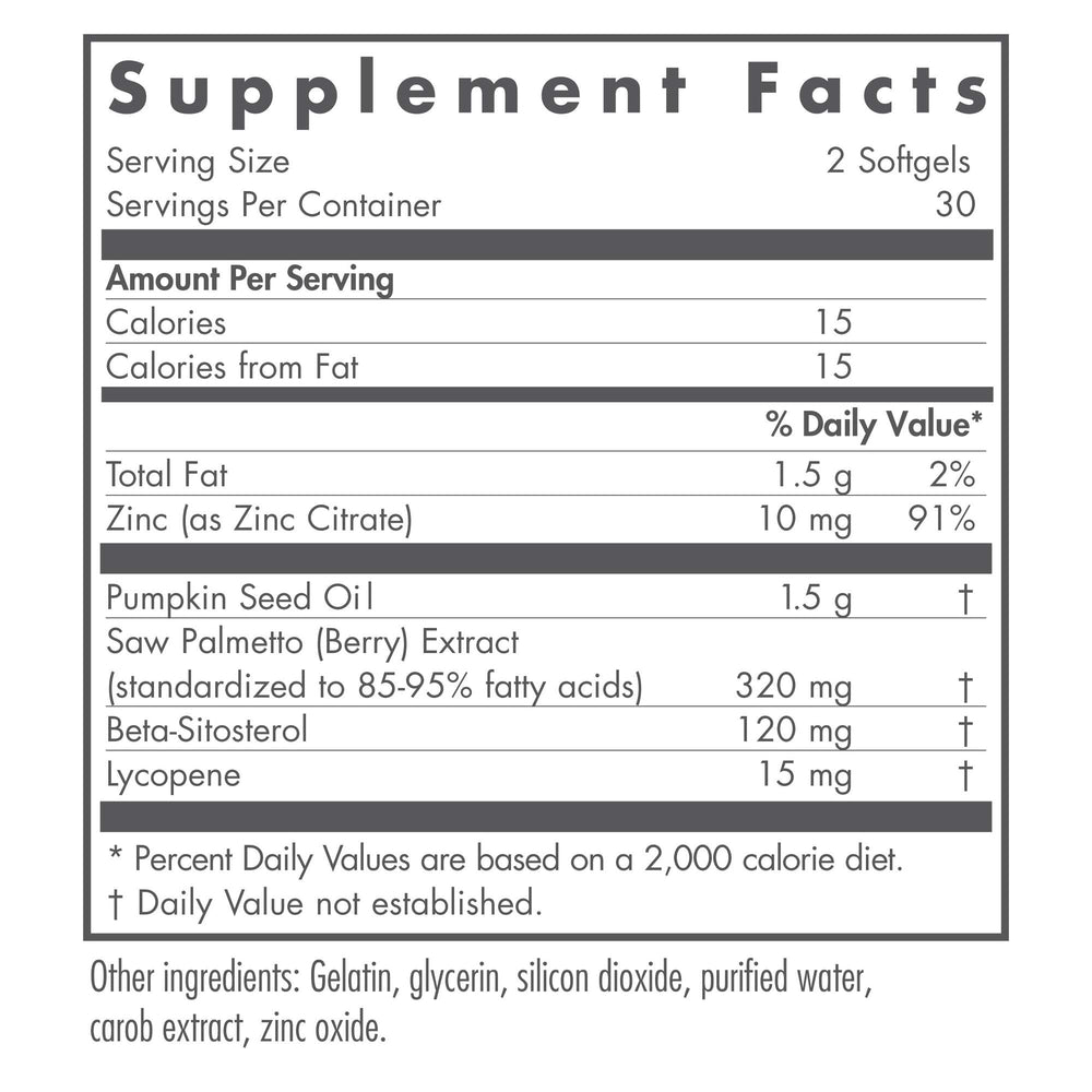 Nutricology Saw Palmetto Complex softgels closeup highlights capsule texture and purity.