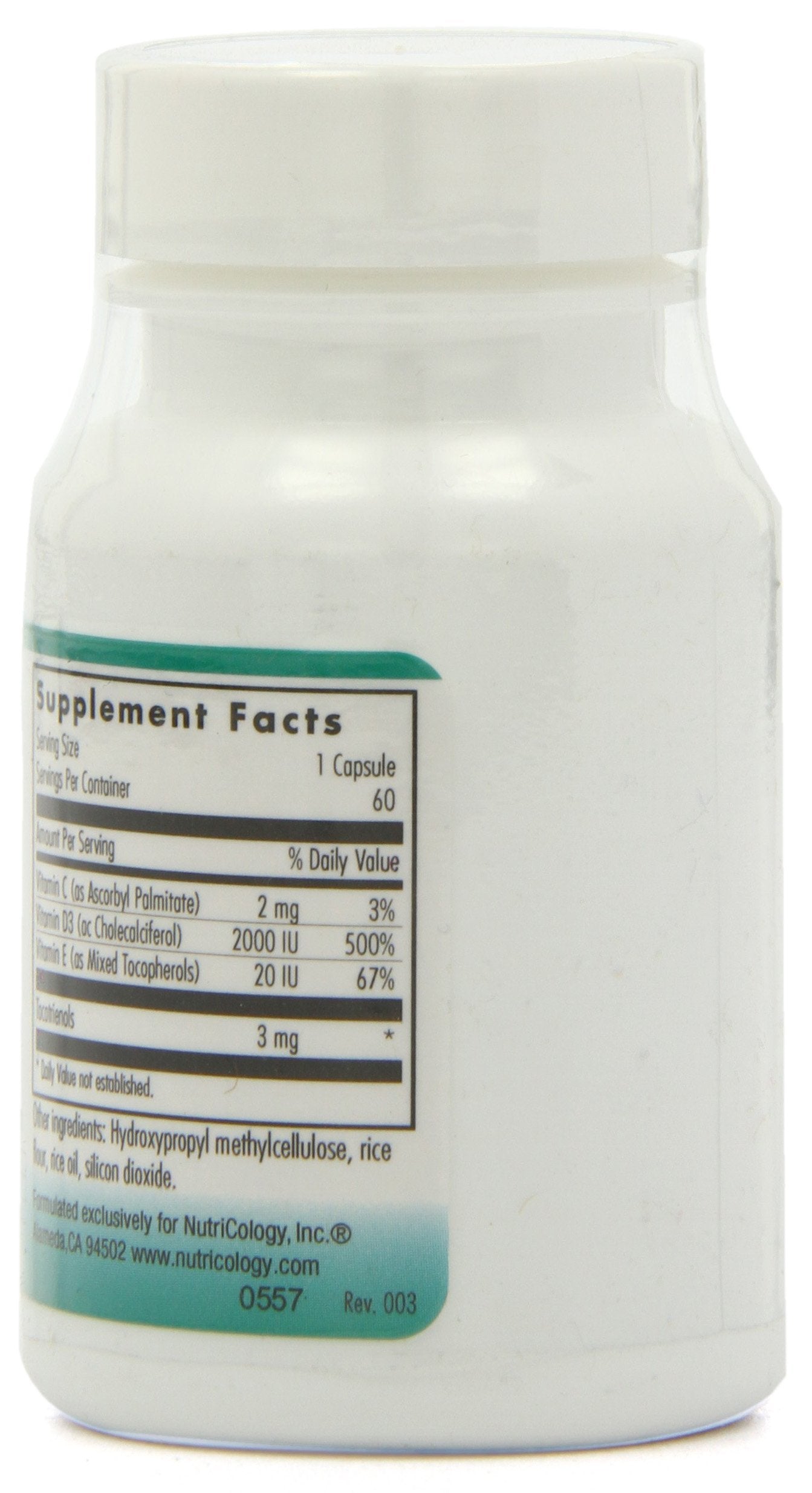 Nutricology Super D3 capsules in hand illustrate easy daily support for your routine.
