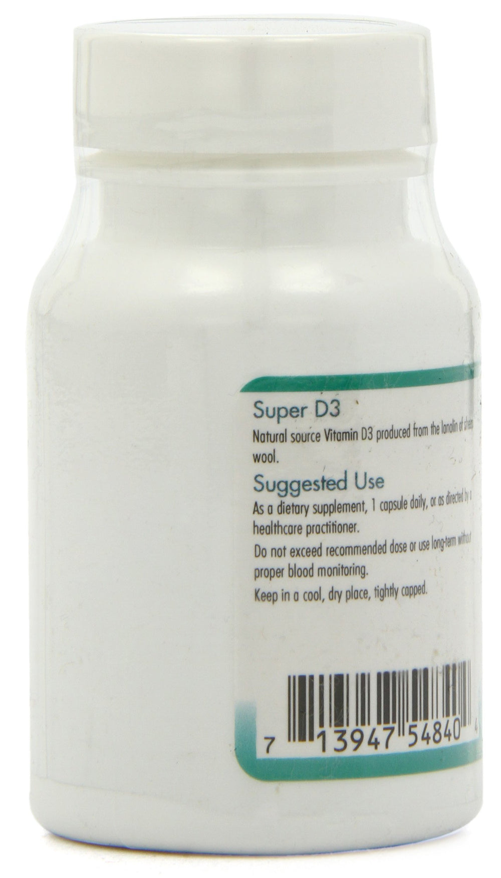Nutricology Super D3 ingredients panel highlights C, D3 and E in a vegetarian capsule.