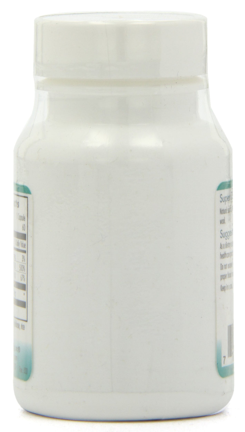 Nutricology Super D3 packaging gluten-free label signals allergen-conscious nutrition.