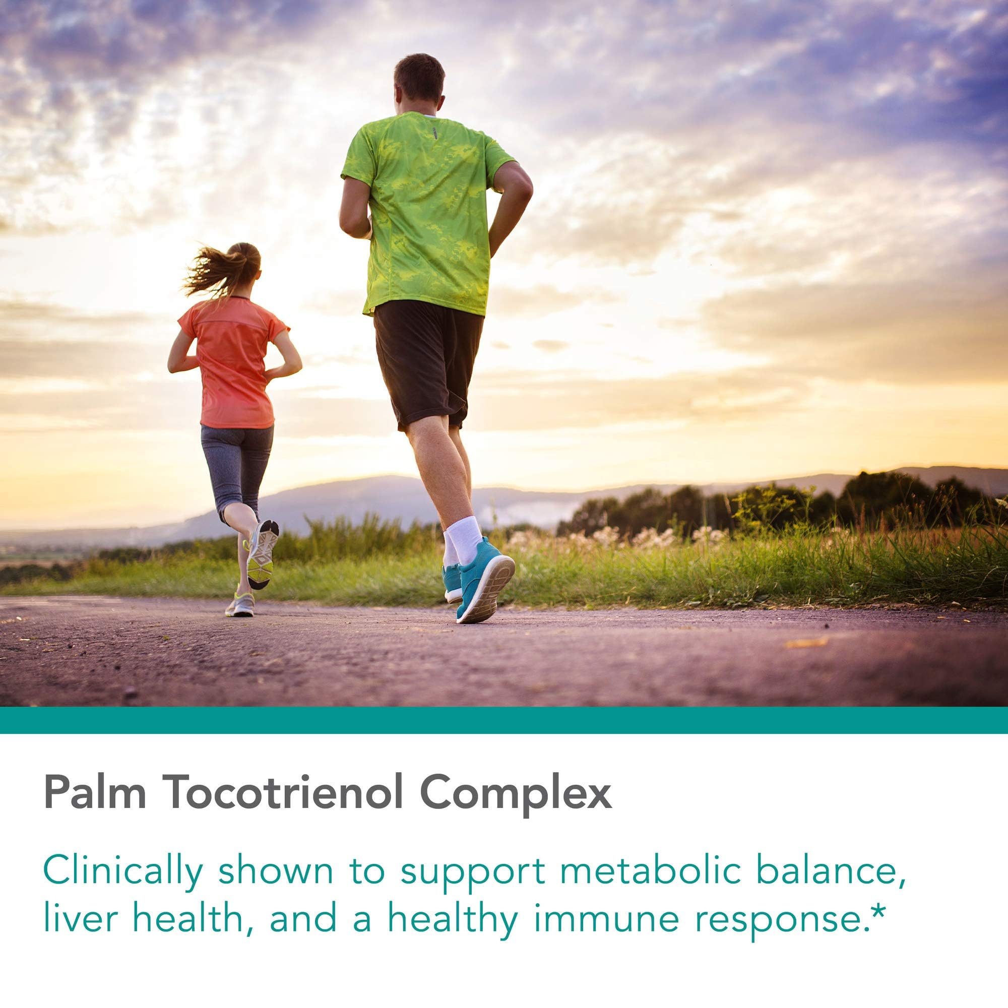 Label close-up on Nutricology Tocomin SupraBio showing ingredients and certifications.