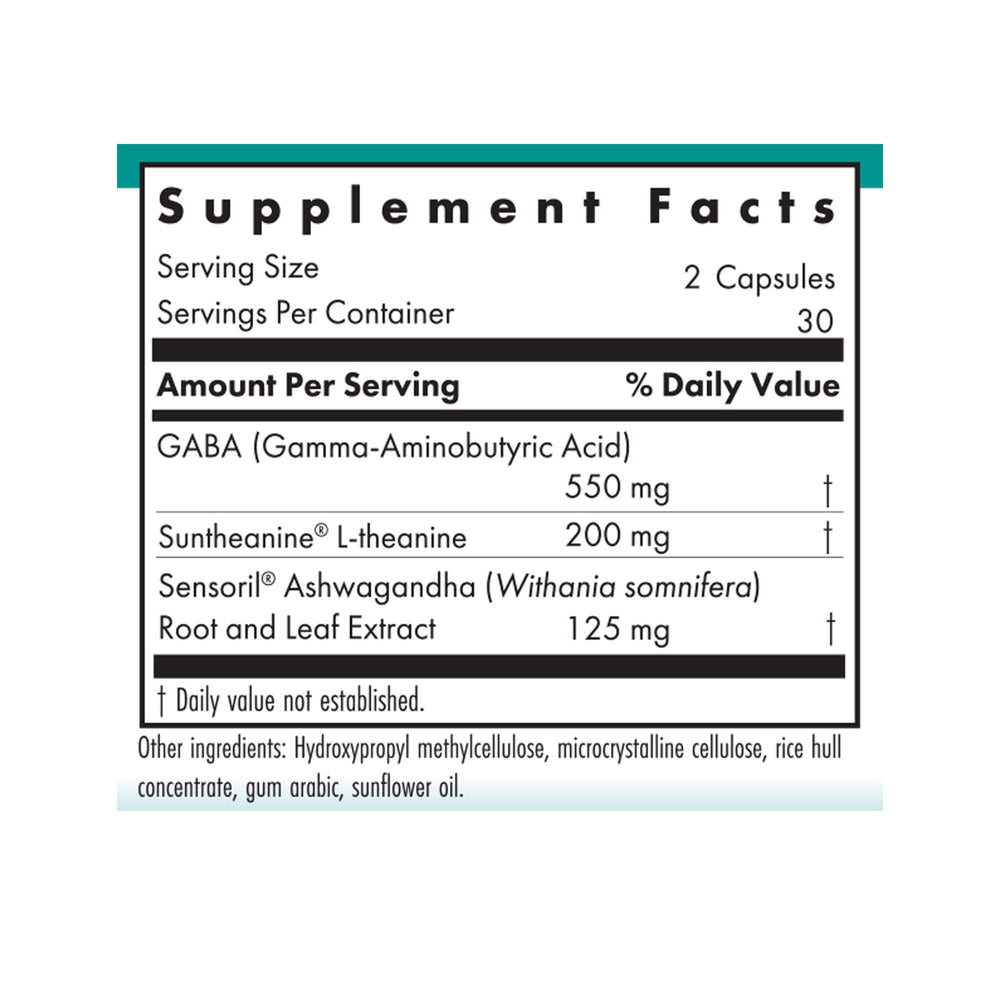Nutricology Zen Adapt capsules closeup highlighting convenient vegetarian stress relief