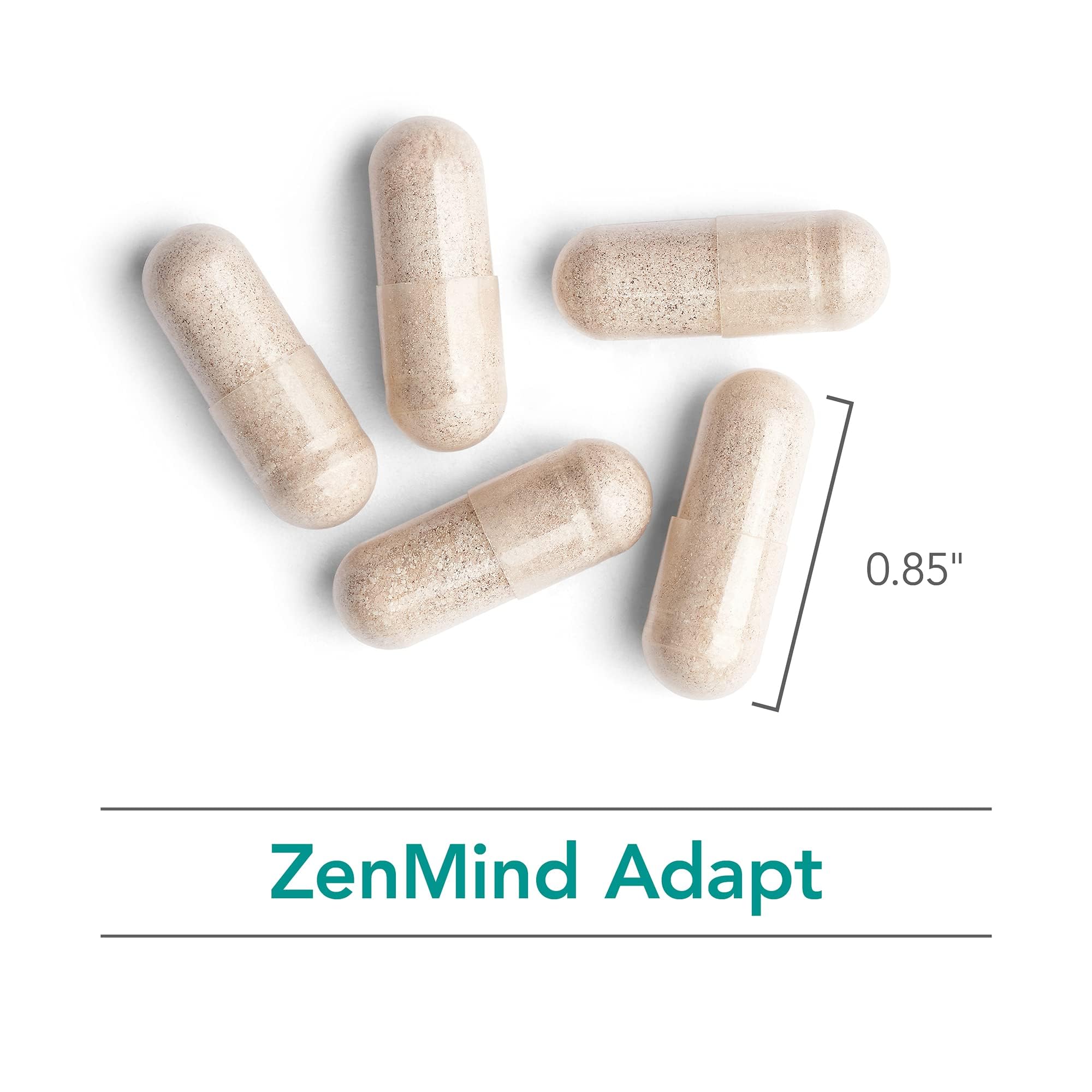 Nutricology Zen Adapt quality-control seal signaling pure ingredients and standards