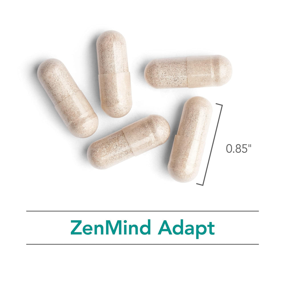 Nutricology Zen Adapt quality-control seal signaling pure ingredients and standards