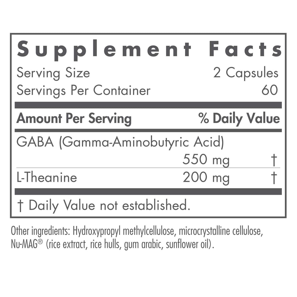 Close-up of Nutricology ZenMind capsules showing GABA and L-Theanine blend for relaxation