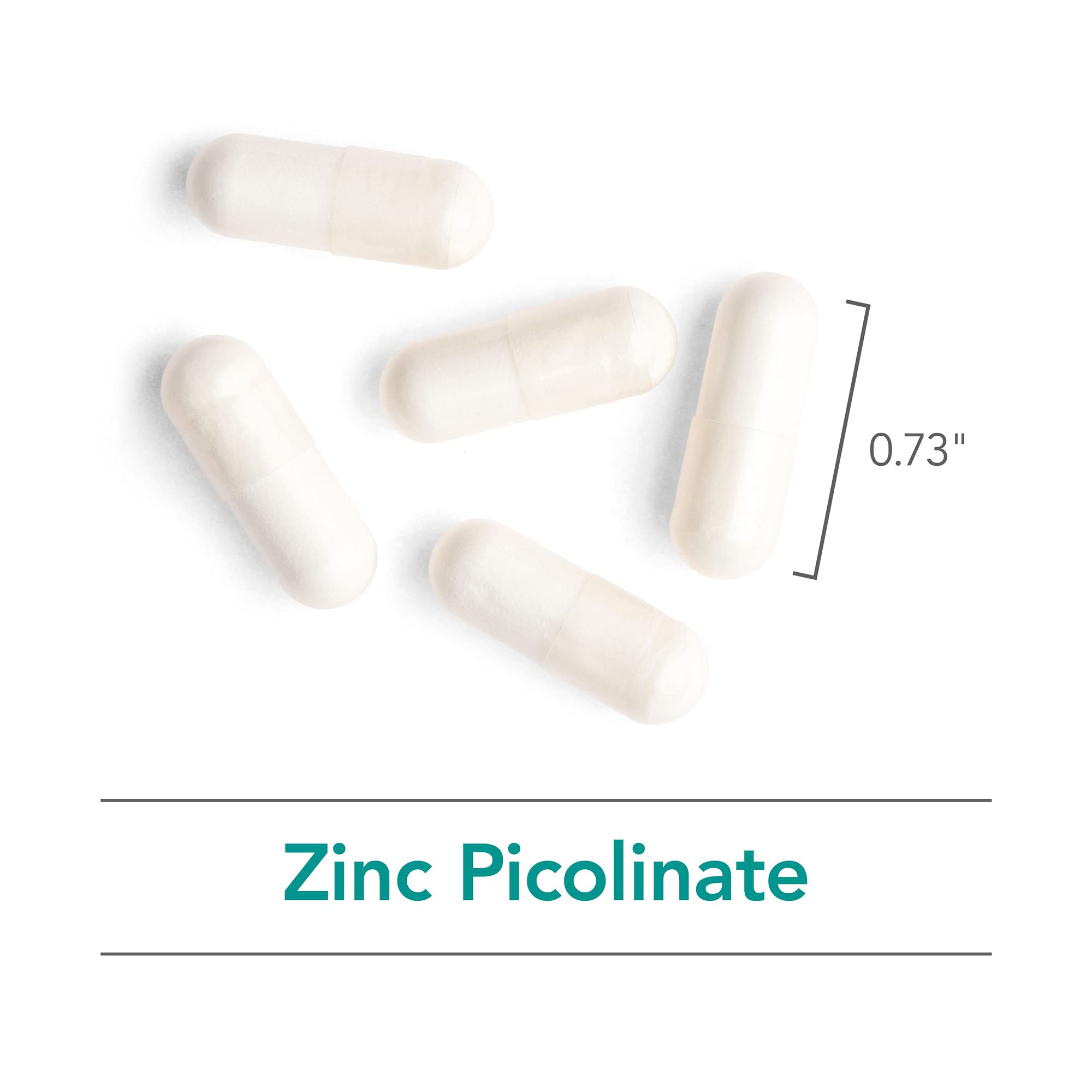 Nutricology Zinc Picolinate on shelf with bottle and packaging for storage