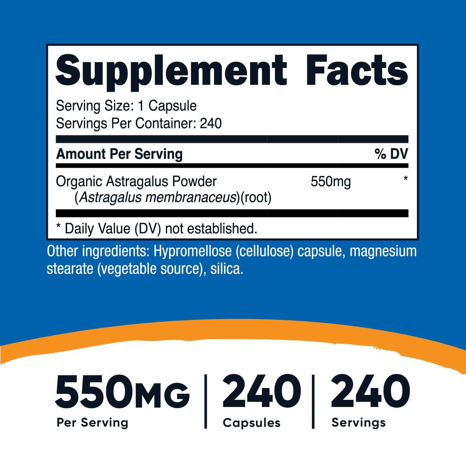 Nutricost packaging highlights non-GMO, gluten-free formulation for clean supplementation