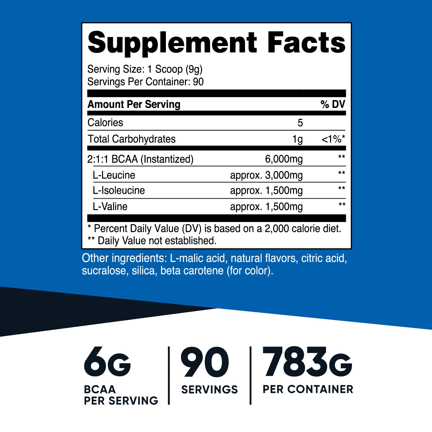 Nutricost BCAA Pineapple Powder with scoop for easy mixing after workouts.
