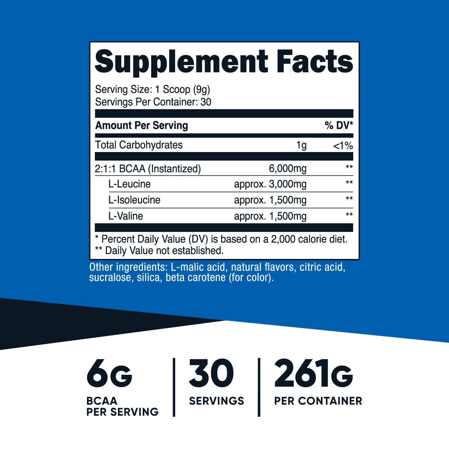 Nutricost BCAA Pineapple scoop inside, easy measurement for consistent servings