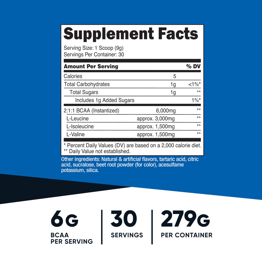 Nutricost BCAA powder watermelon scoop demonstrates easy portioning for training sessions