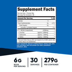 Nutricost BCAA powder watermelon scoop demonstrates easy portioning for training sessions