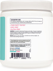 Nutricost BCAA for Women dissolved in water demonstrates quick mixability