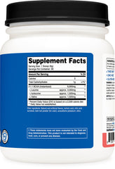 Nutricost BCAA Watermelon powder packaging front highlights non-GMO and gluten-free claims.