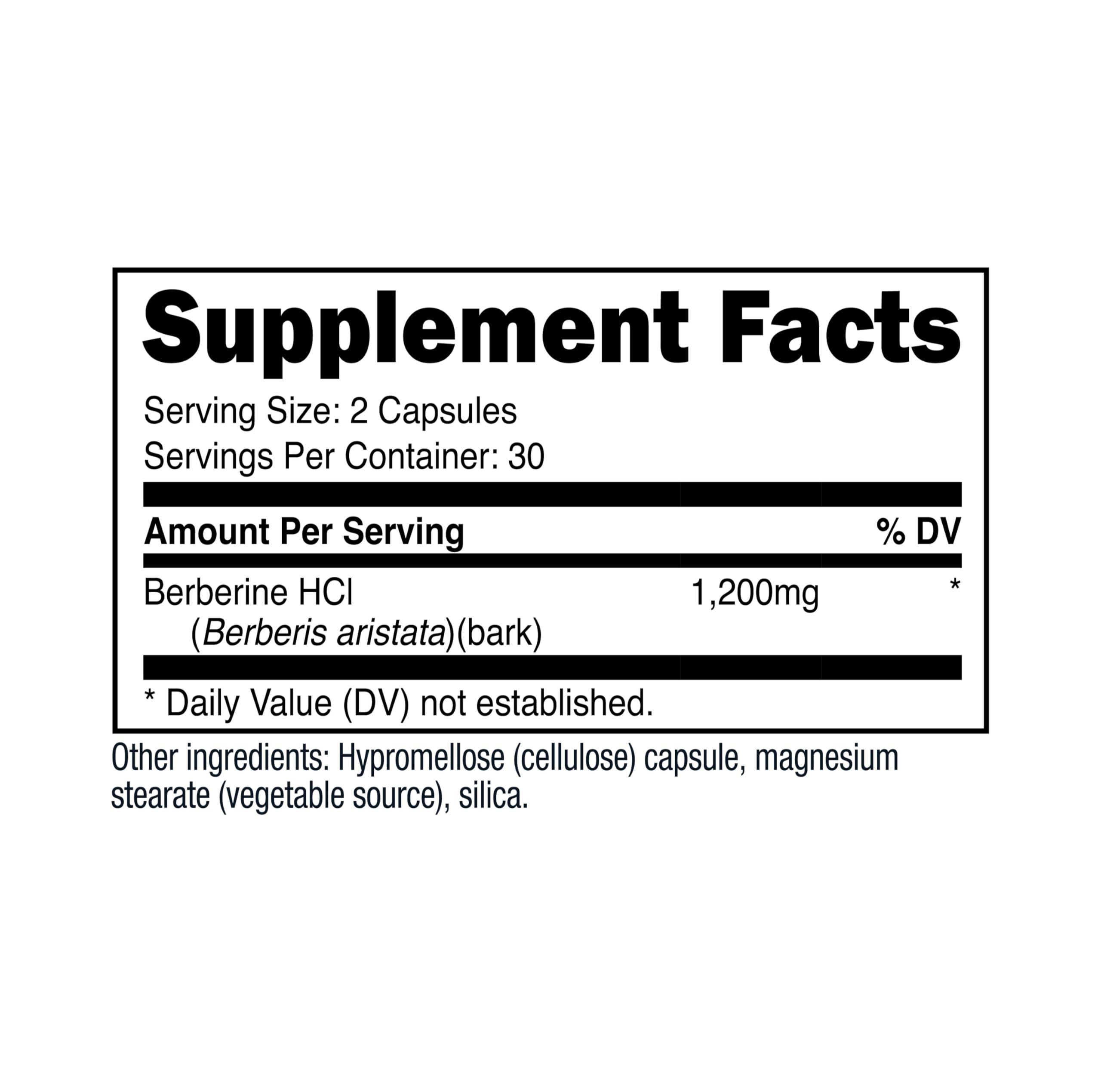 Nutricost Berberine HCl 1200mg production facility with GMP and FDA registration