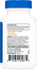 Nutricost Berberine HCl 1200mg package opened showing bottle
