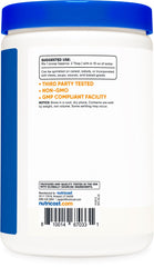 Nutricost Brewers Yeast Powder dissolving in liquid for smooth blending.