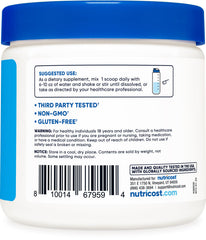Nutricost Calcium BHB powder in a smoothie provides a convenient, flavor-free boost.