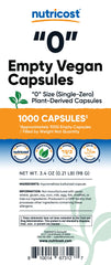 Nutricost Dual Snap-Ring capsules securely seal your dry powders.