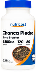 Nutricost Chanca Piedra extract bottle ready for daily use.