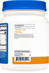 Nutricost Chicken Bone Broth Protein is stirred into hot liquid for rich flavor.