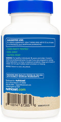Nutricost Chlorella organic certification seal emphasizing clean, certified cultivation.