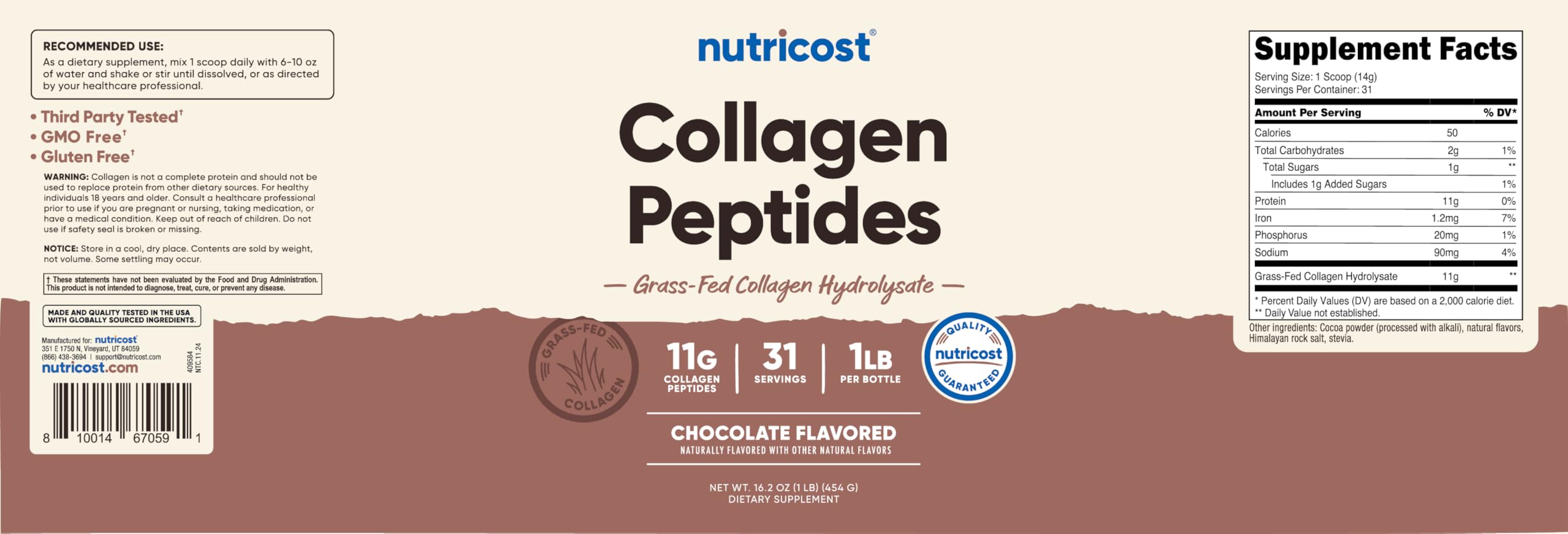 Great-tasting chocolate flavor elevates shakes, coffee, or smoothies.