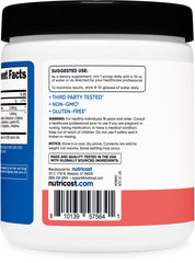 Nutricost Creatine + Aminos shaker pouring pink watermelon drink