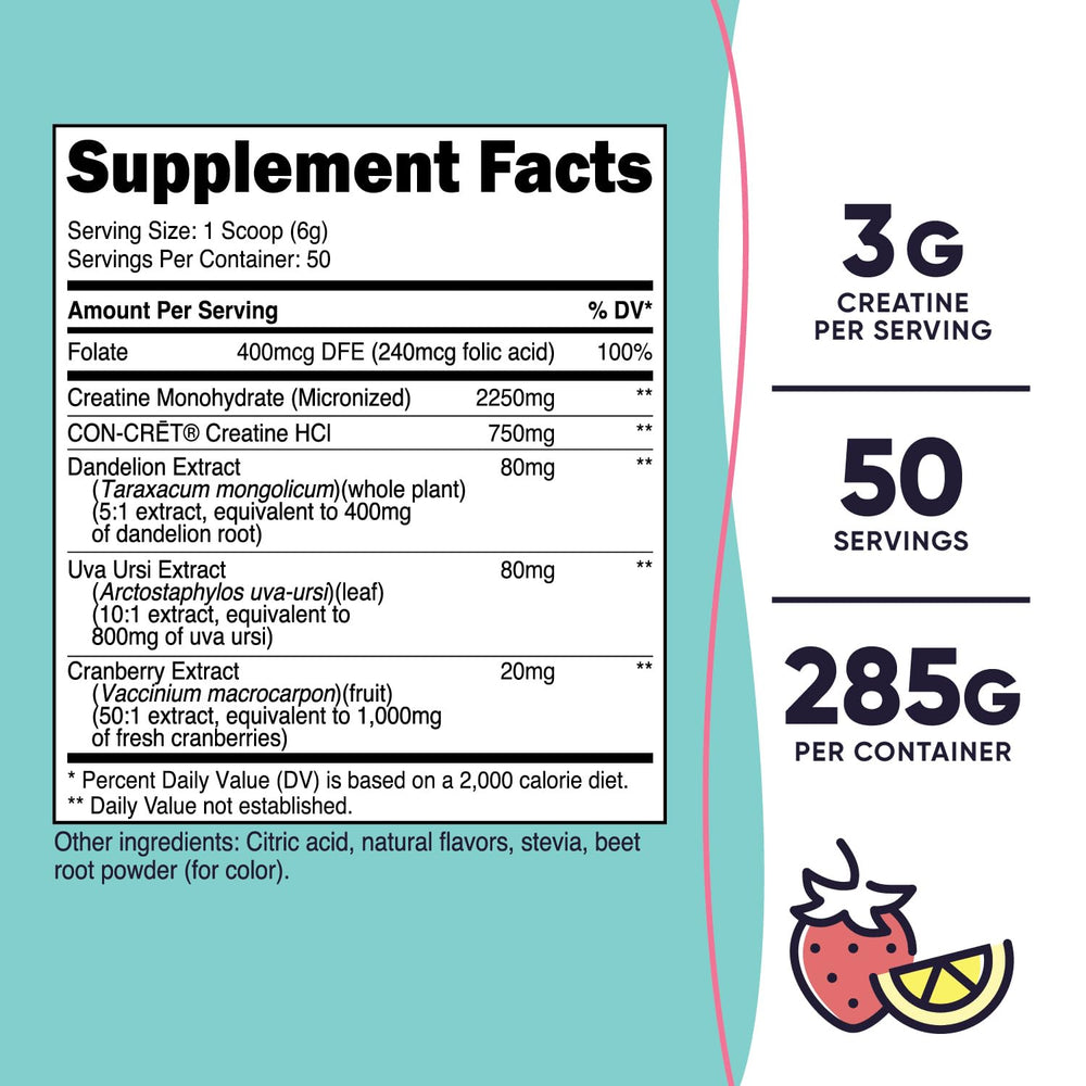 Nutricost Creatine label notes GMP and FDA registered facility.