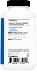Nutricost Creatine Monohydrate label details — purity and ingredient clarity for informed choices.