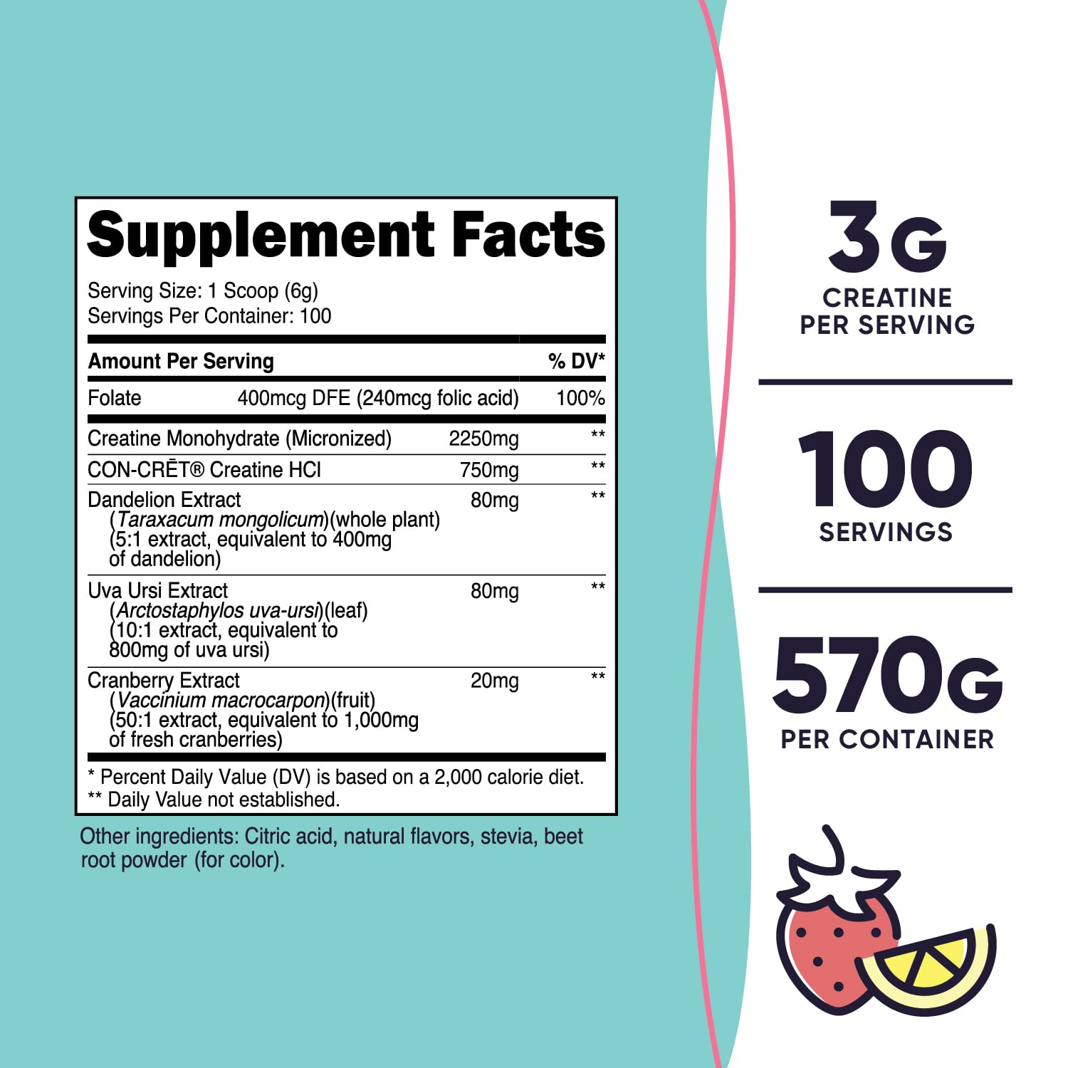 Nutricost Creatine Monohydrate bottle with 100 servings for daily use