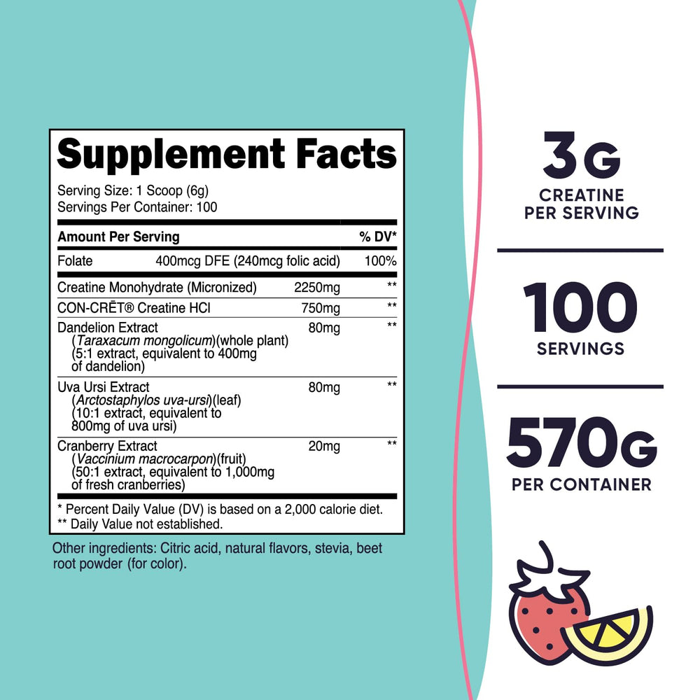 Nutricost Creatine Monohydrate bottle with 100 servings for daily use