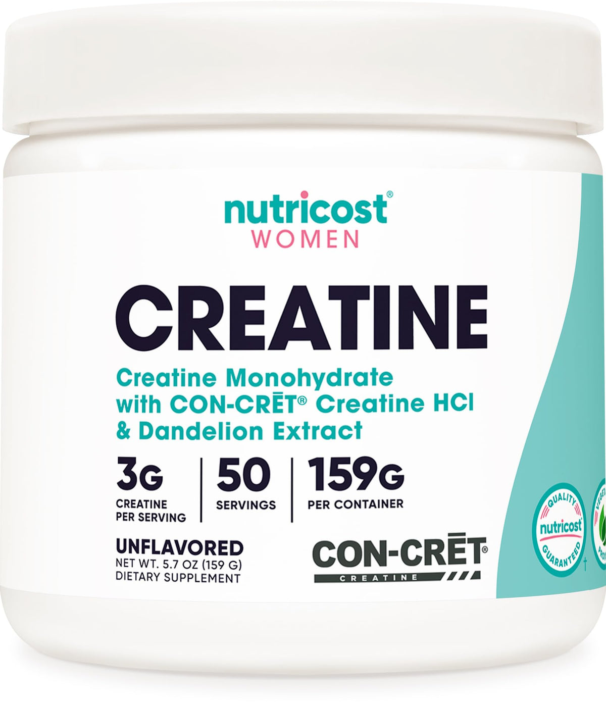 Nutricost Creatine Monohydrate powder bottle ideal for daily workouts and recovery.