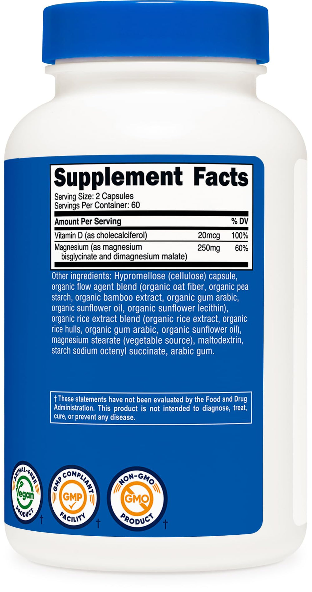 Nutricost daily supplement routine shot illustrates easy integration.