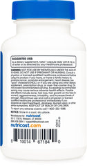 Nutricost DHEA 50mg packaging displayed for easy review.