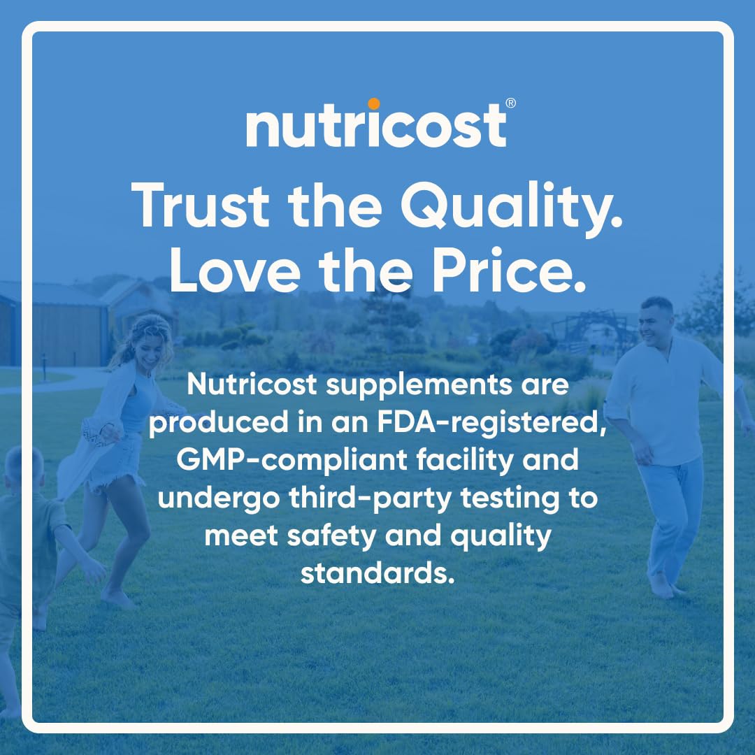 Nutricost Digestive Enzymes bottle on store shelf showing accessible digestive aid