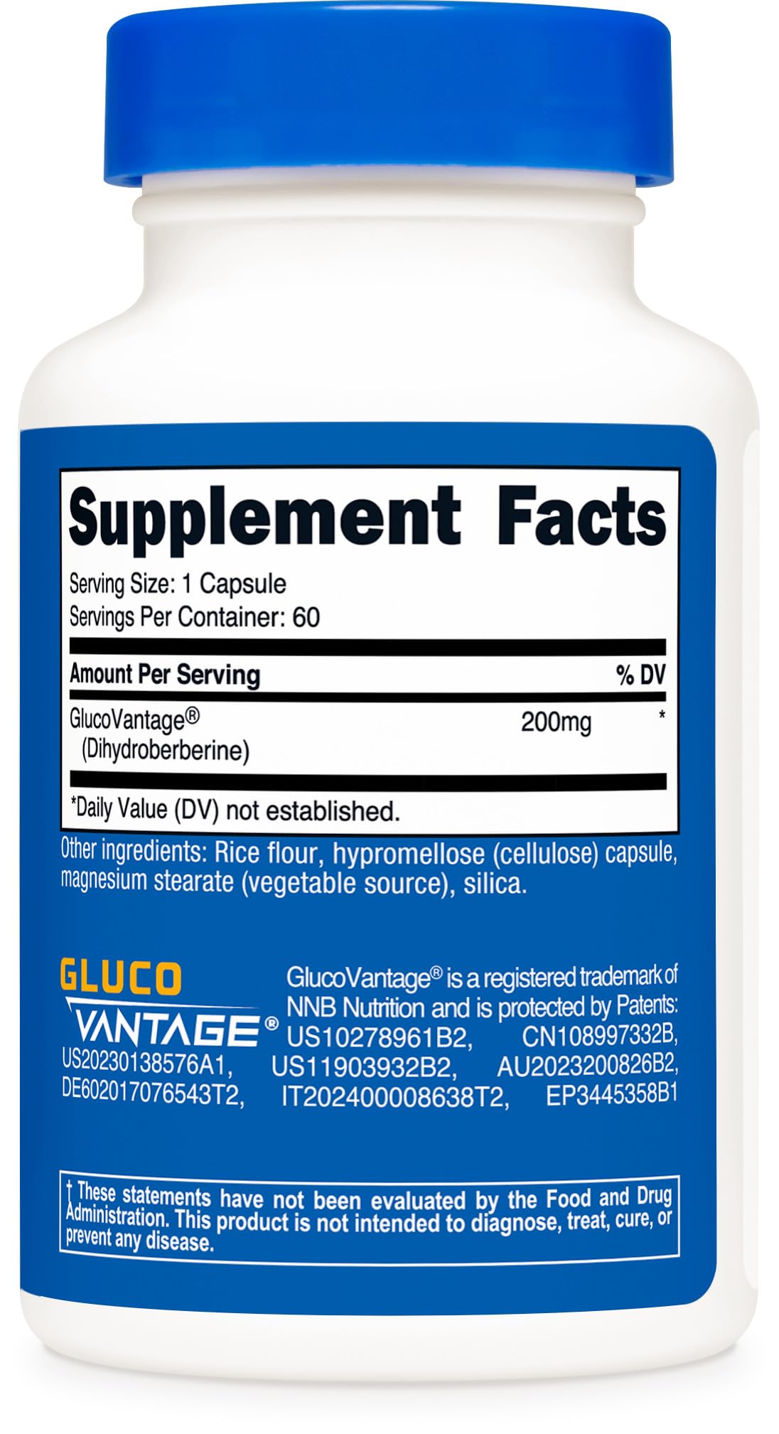 Nutricost Dihydroberberine box with lab-purity seals