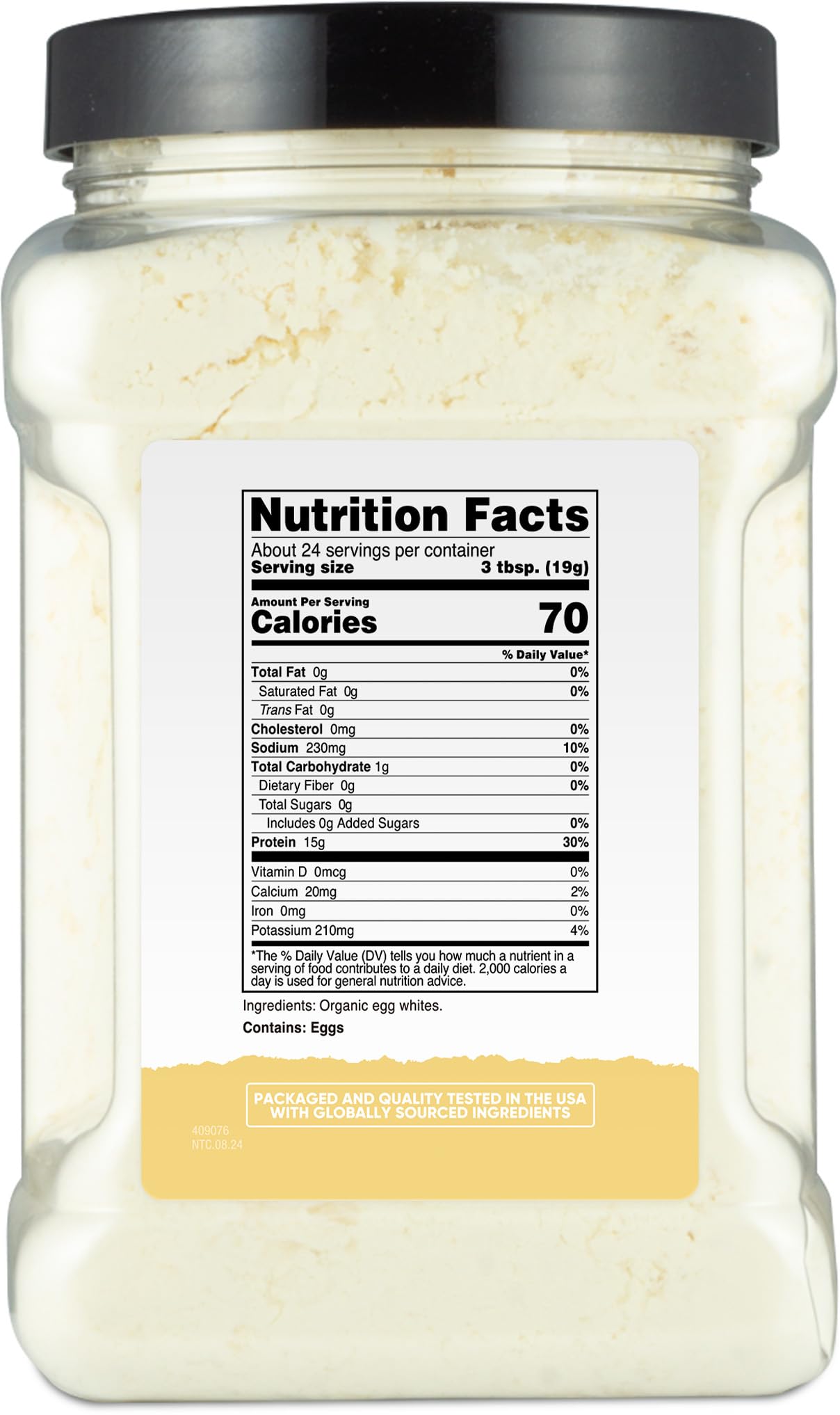 Nutricost egg white protein powder 1lb kitchen scene for everyday cooking
